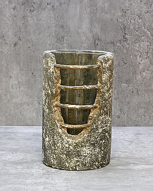 Grid Cylinder - Large 8.5&quot;H