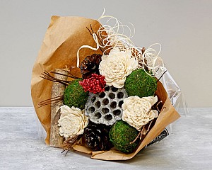 Festive Forest Large Euro Bouquet