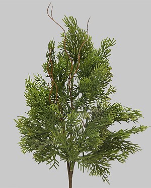 Mixed Berry Pine Pick 16&quot; Green