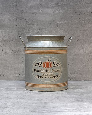 &#039;Pumpkin Patch&#039; Milk Can