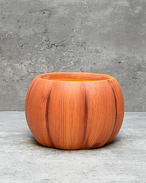 Pumpkin Container 4.25&quot;H