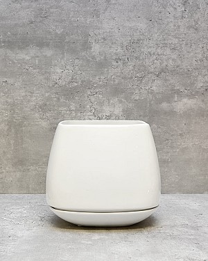 Modern Planter with Base 6.5&quot;H