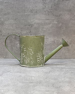 Green Watering Can Planter 6.25&quot;H