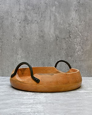 Mango Wood Accent Tray 12&quot;D