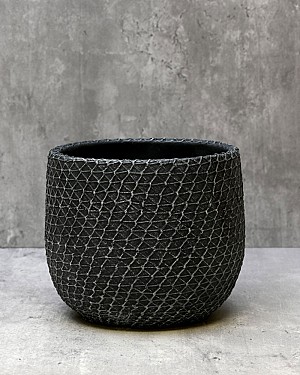 Mesh Textured Planter 5.75&quot;H