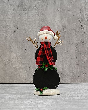Hockey Snowman 9&quot;H