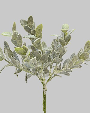 Frosted Mistletoe 9.5&quot; Green