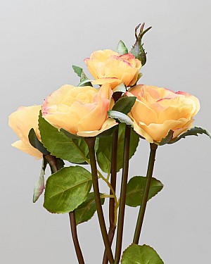 Rose Mini Multi Flower 19&quot; Yellow