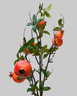 Pomegranate Stem 35&quot; Orange