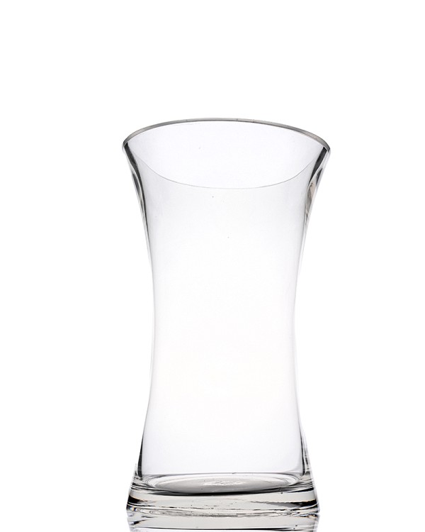 Gathering Clear Glass Vase 12"H