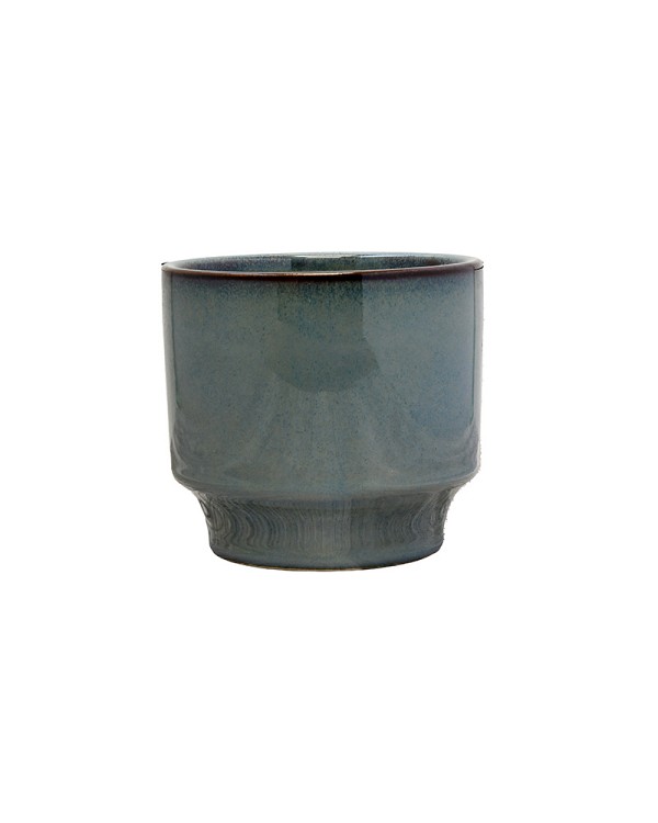 Small Stepped Planter Blue 4.5"