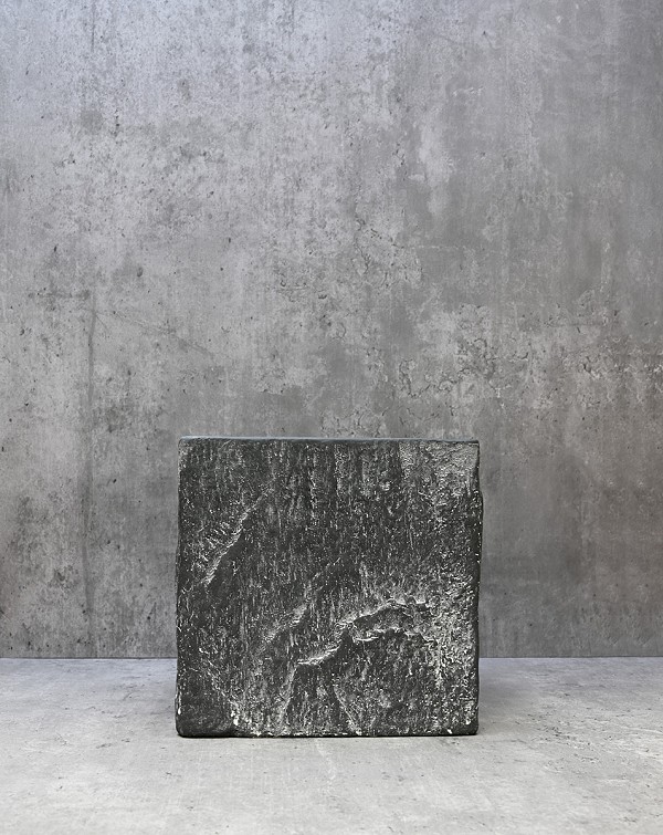 Square Slate Planter 7"H