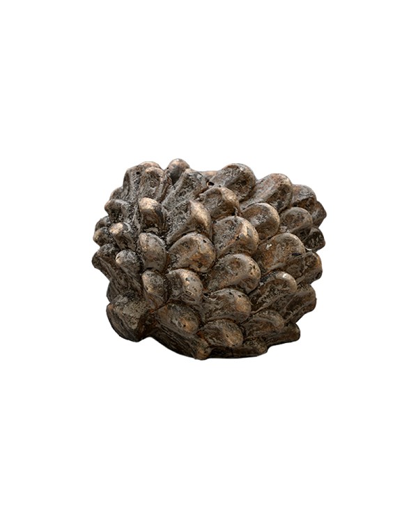 Pinecone Cement Planter 5"