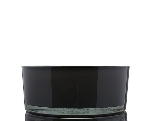 Sienna Dark Grey Glass Bowl 
