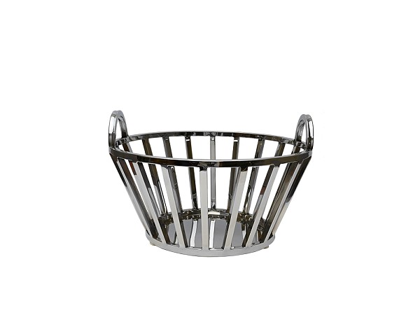 Stainless Steel Decorative Basket 13" Diameter