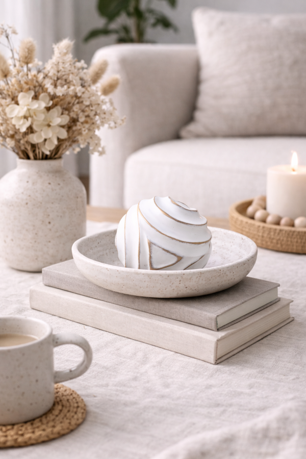 Élégance simple dans le salon