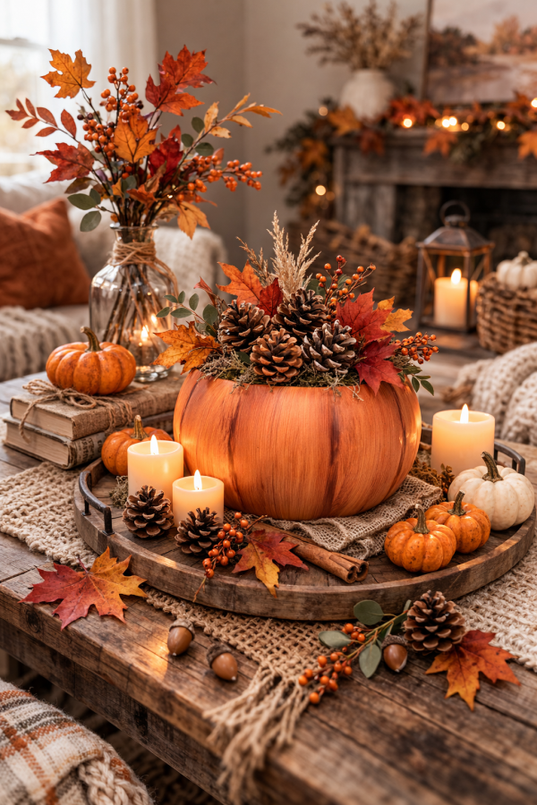 Automne cosy au coeur de la maison