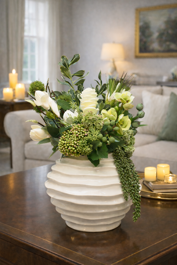 Floral elegance in soft light