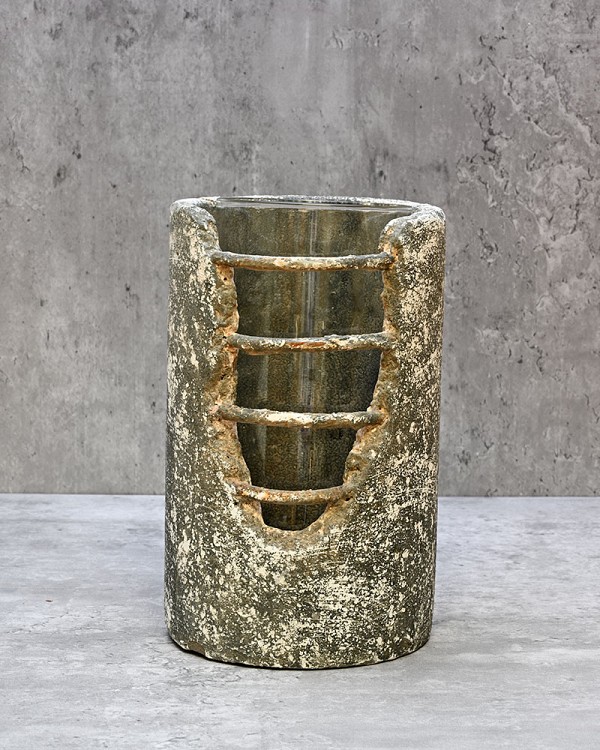 Grid Cylinder - Large 8.5"H