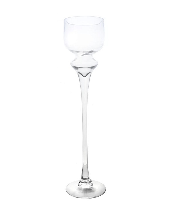 Clear Glass Votive Holder 19.5"H