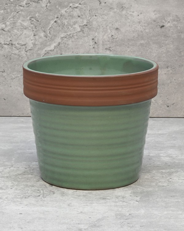 Garden Planter - Green 4"H