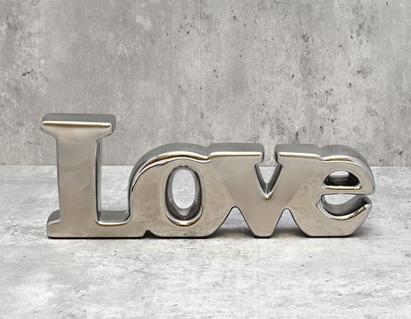 "Love" Sculpture 9.5"L