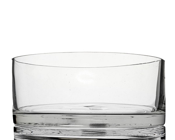 Clear Glass Bowl 8"D