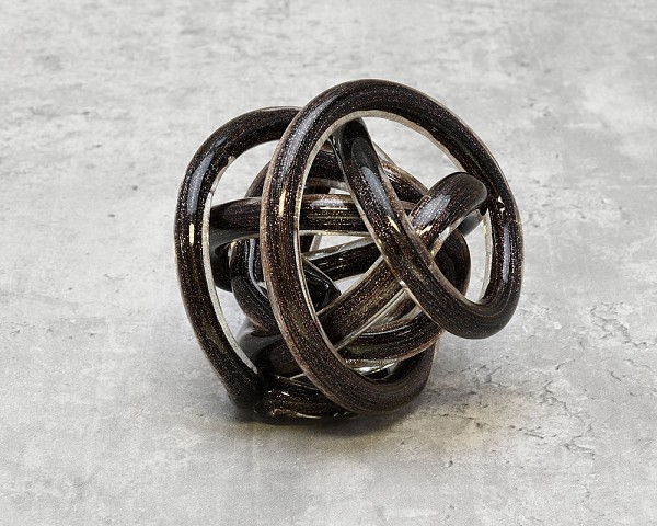 Decorative Glass Knot 3.5"D