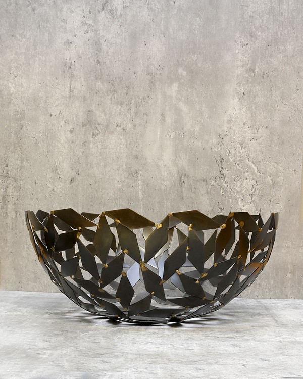 Pinwheel Mosaic Bowl - Large 14.5"D