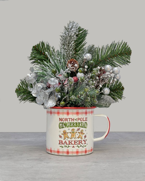 Frosty Gingerbread Mug