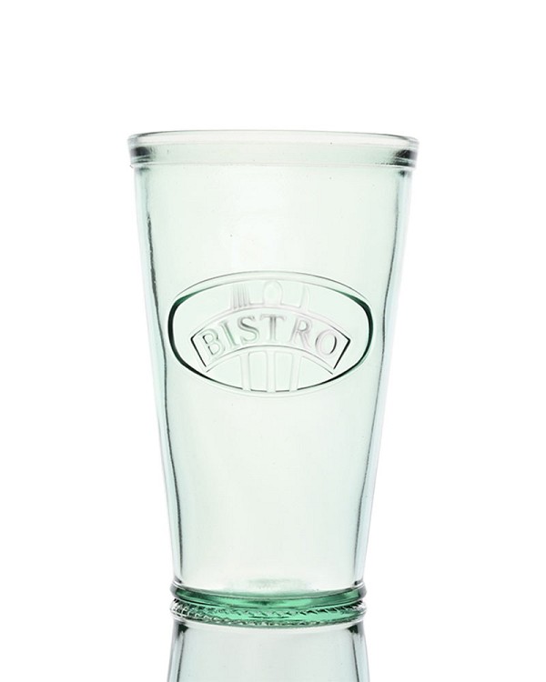 Tall Bistro Glass Tumbler 5.5"H