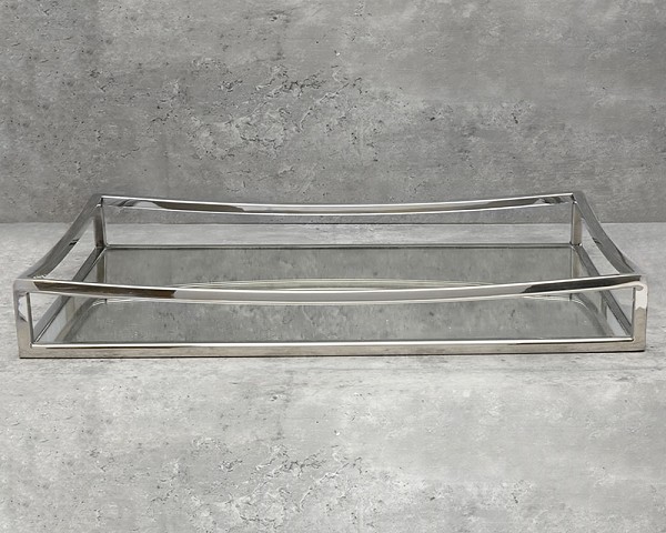 Rectangular Mirror Tray 18"L